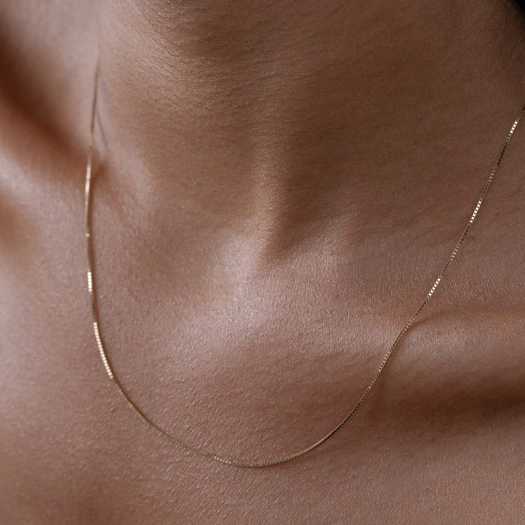 14K Hamilton Minimal Necklace