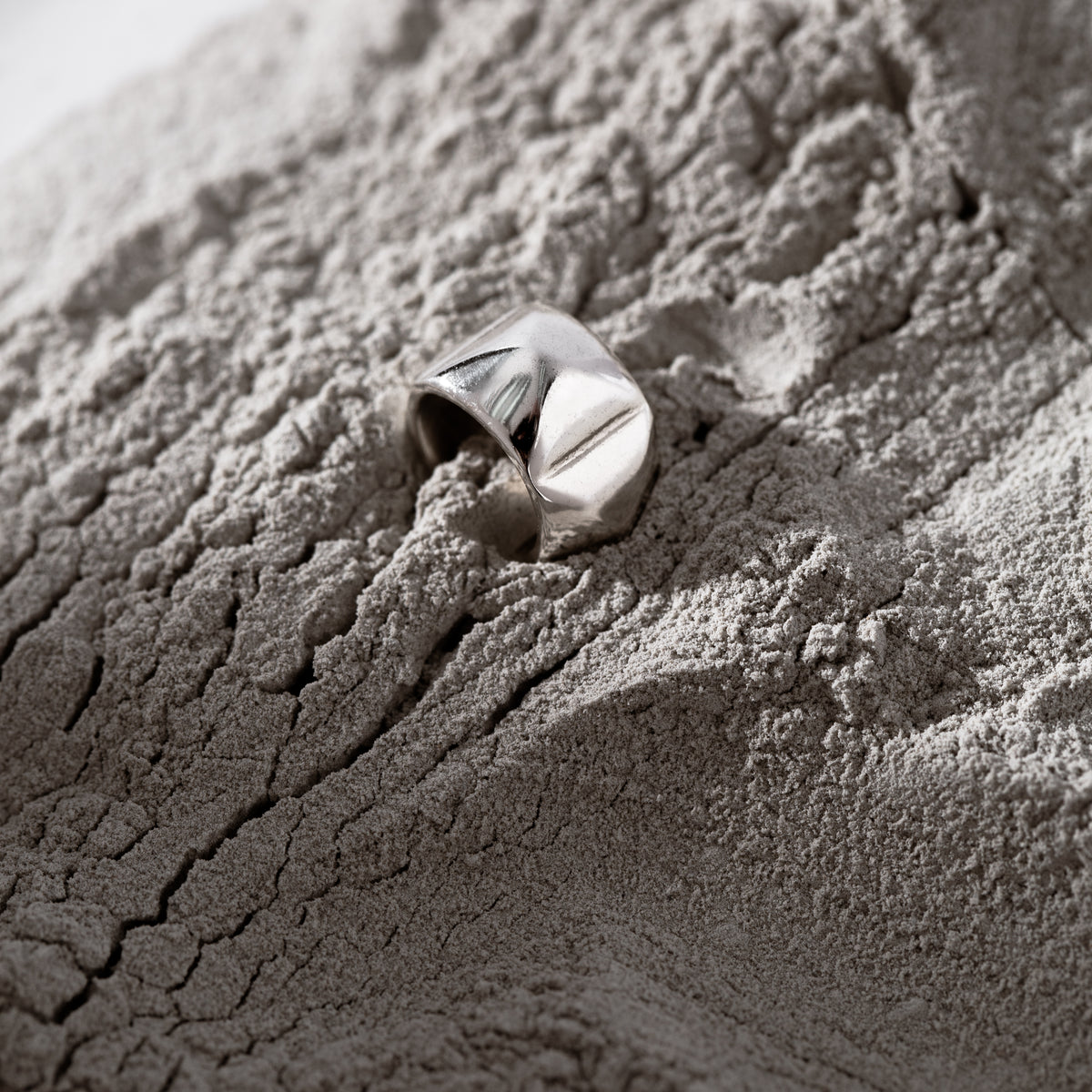 Bent Pyramid Ear Cuff