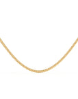 SAMPLE SALE - 1mm Berkley Chain 14KY 19+2"