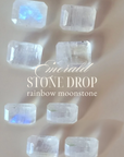 Emerald Rainbow Moonstones