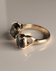 SAMPLE SALE - S+P Diamond Dolly Ring 14KY size 7