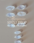 Marquise Rainbow Moonstones