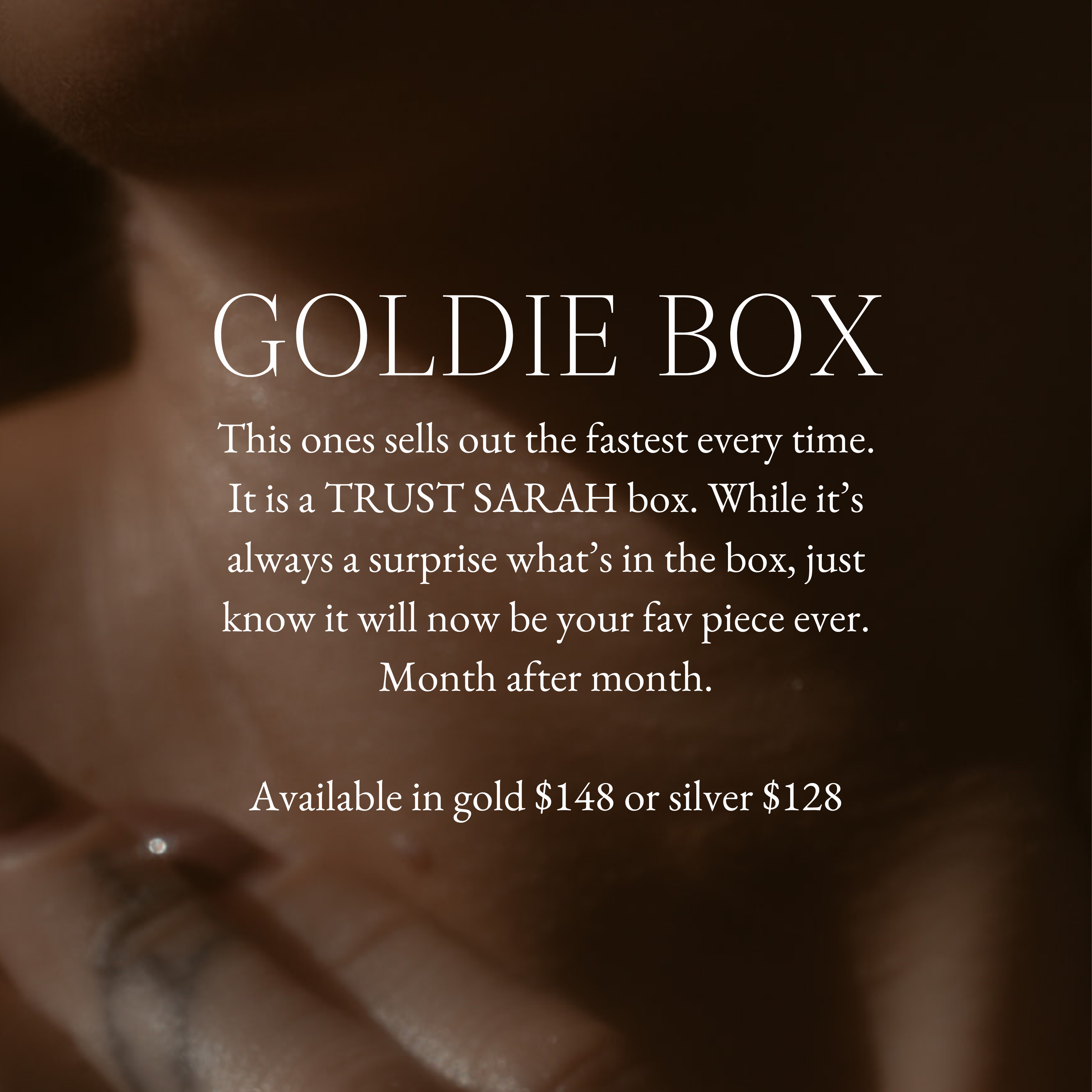 Sarah Subscription Box