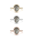 Sofia Diamond Pave Throne Brunswick Ring