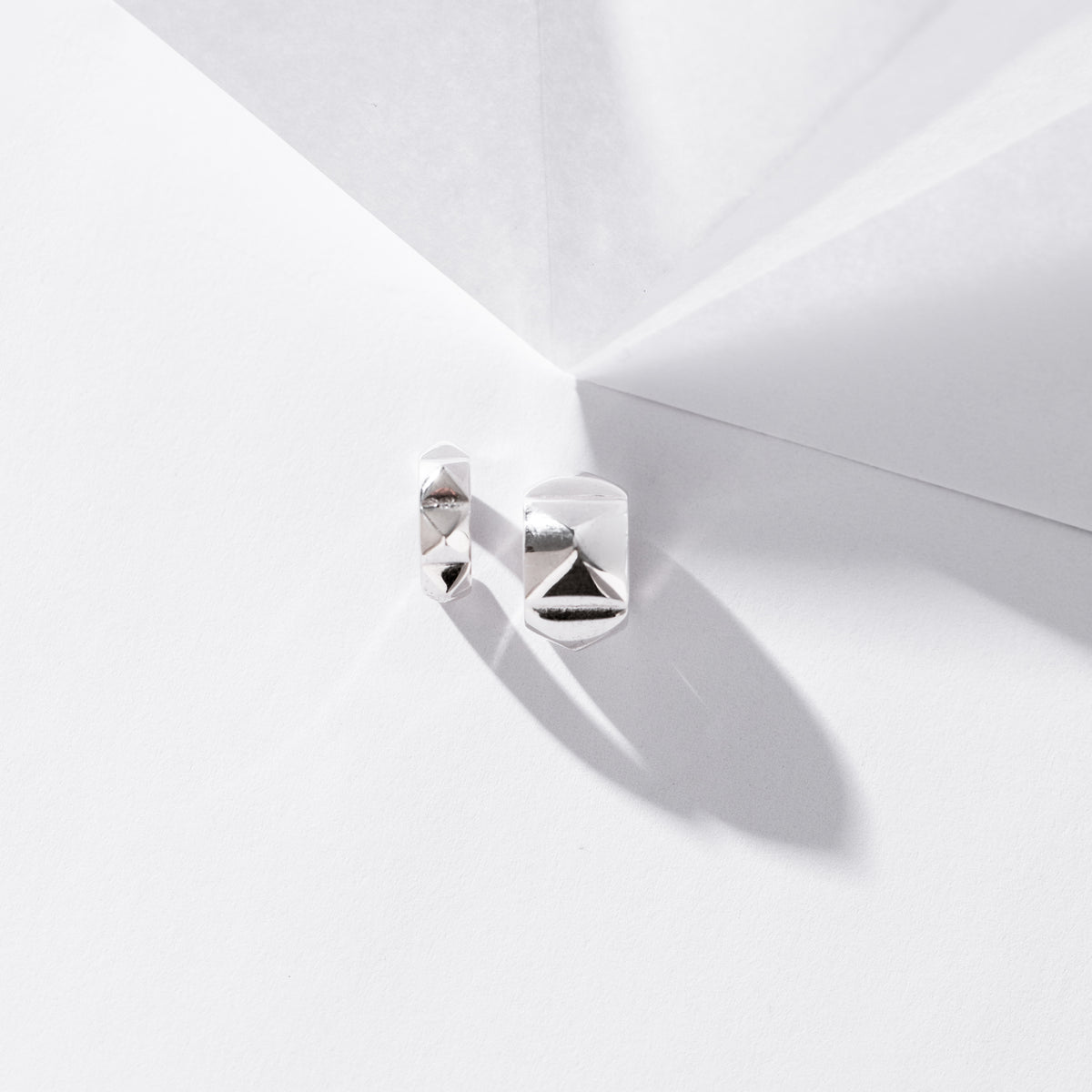 Bent Pyramid Ear Cuff