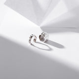 Bent Pyramid Ear Cuff